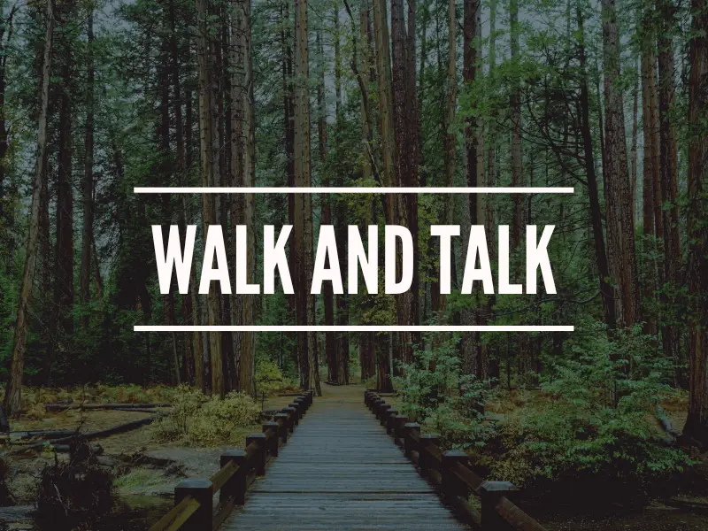 Walk and Talk coaching i naturen. Samtaler i bevægelse med ro , nærvær og klarhed